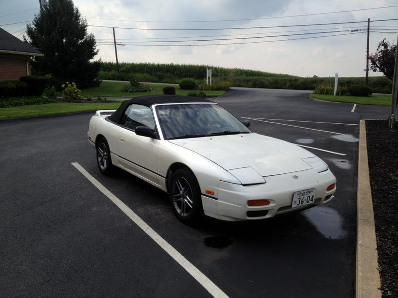 The car in all its repaired glory